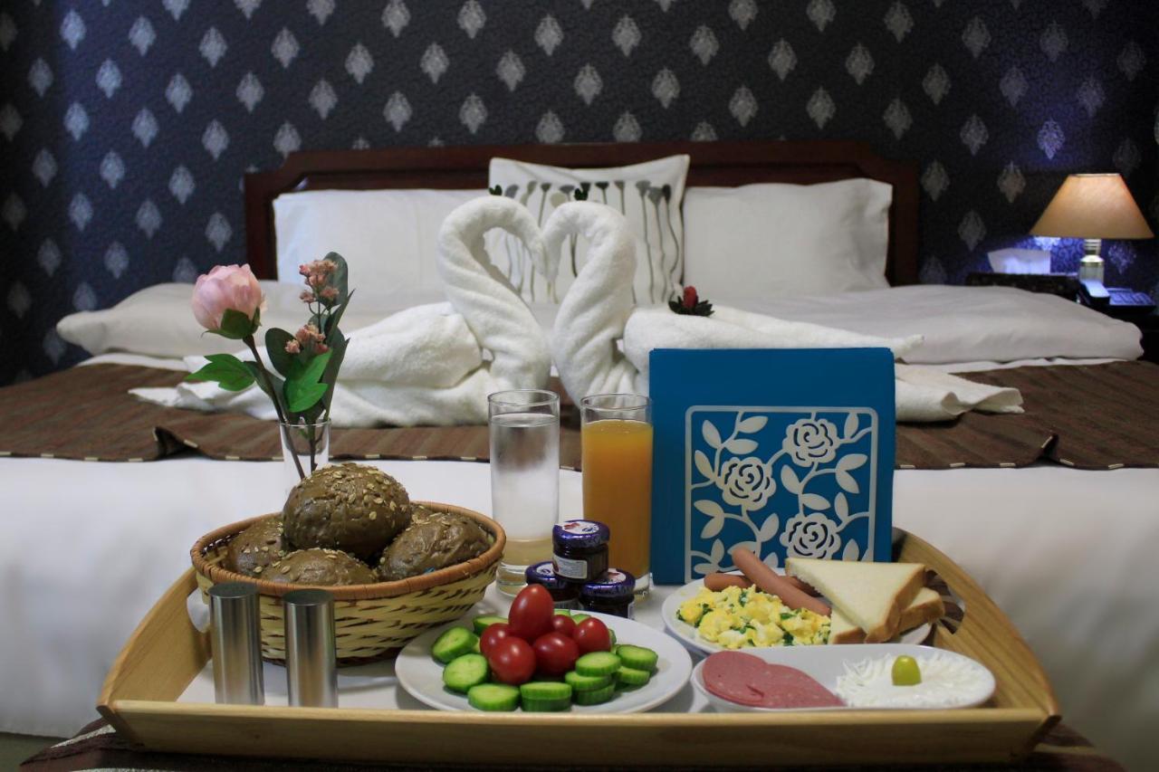 Al-Aqsa Palace Hotel فندق قصر الاقصى Rujm ash Shara'irah Exteriér fotografie